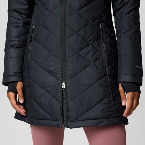 Women's Heavenly™ Long Hooded Jacket - Black - Picture 5 of 10